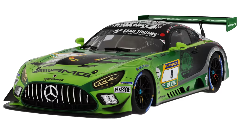 Mercedes-Benz AMG GT3 C190 2024 24h Nürburgring Scale Model, 1:18