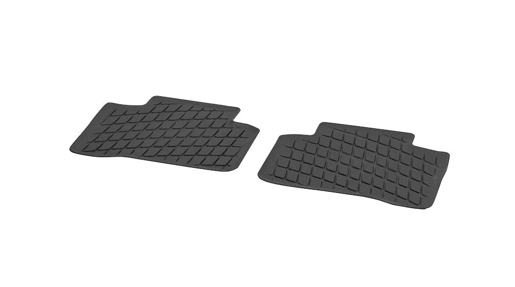 Genuine Mercedes-Benz All-Season Floor Mats CLASSIC, Rear Mats, 2-Piece EQC, GLC