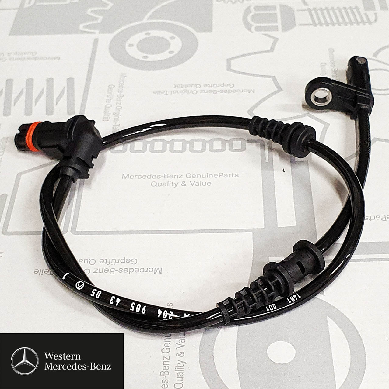 ABS-Sensor vorne links für Mercedes C-Klasse (W202) A1705400817