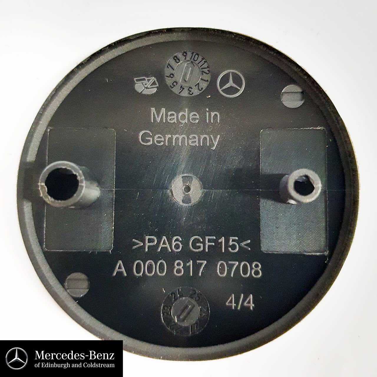 Genuine Mercedes-Benz AMG Bonnet Badge Front Emblem Logo A0008170408