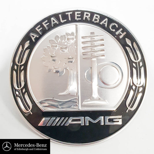 Genuine Mercedes-Benz AMG Bonnet Badge Front Emblem Logo A0008170408