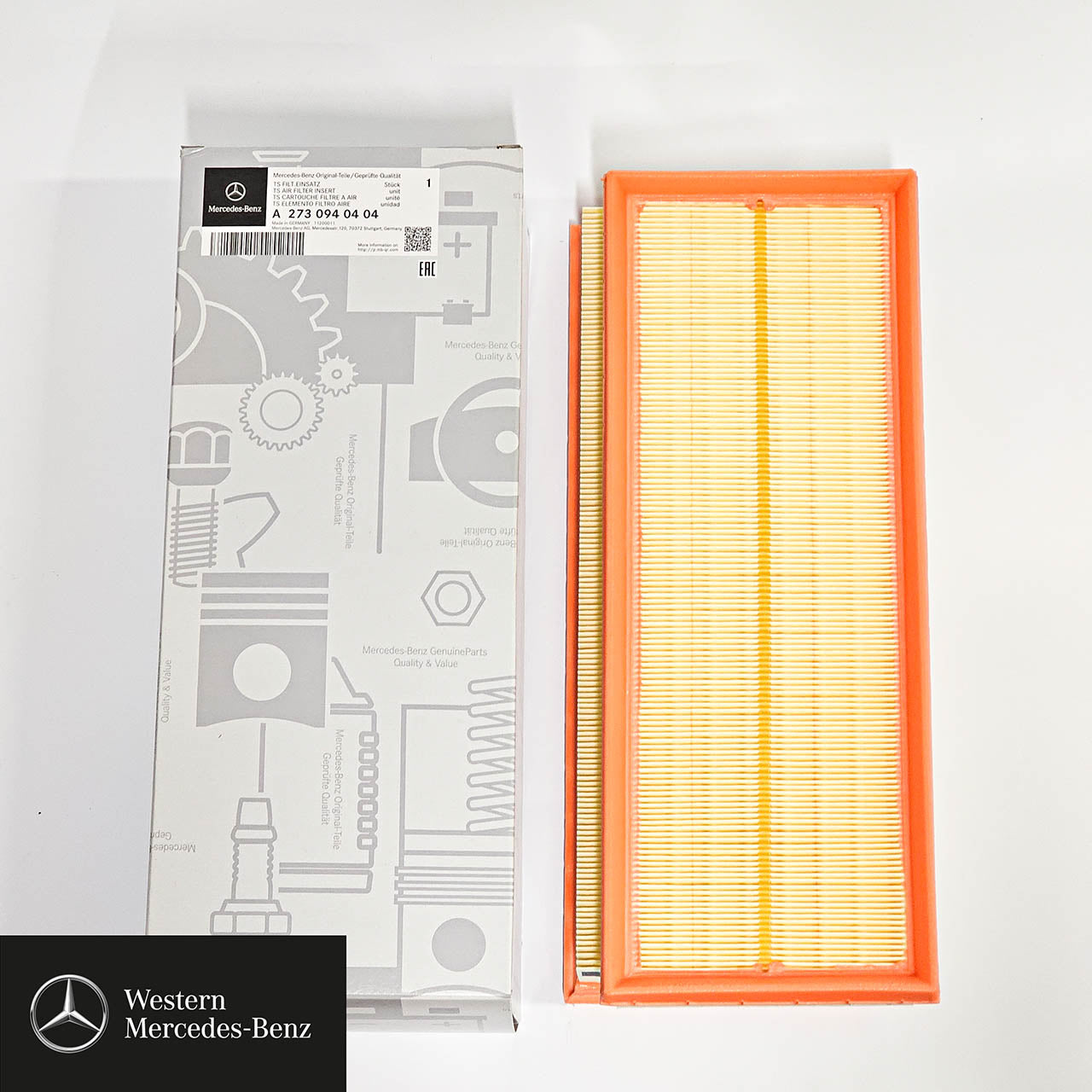 Air filter A2730940404 various models