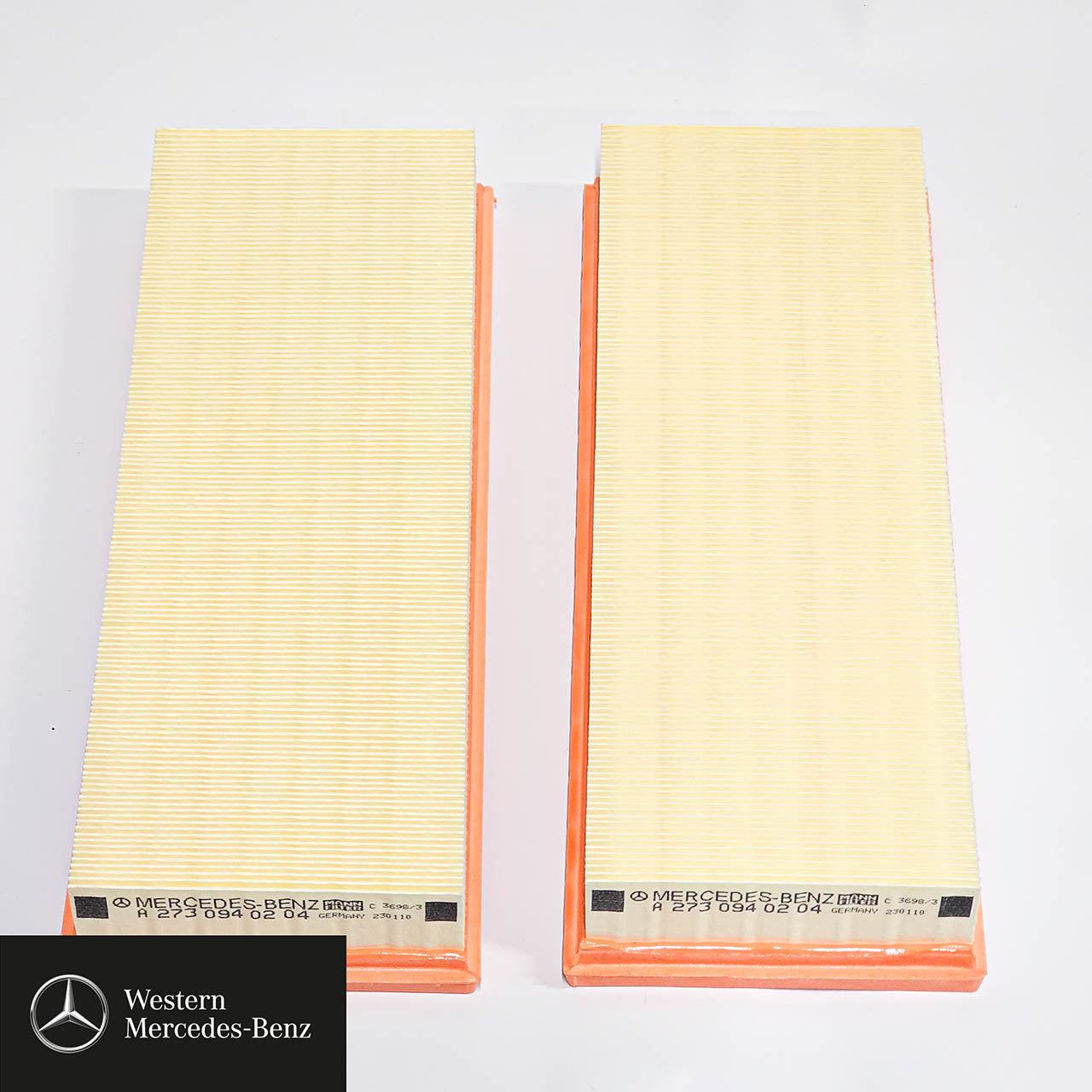 Air filter A2730940404 various models