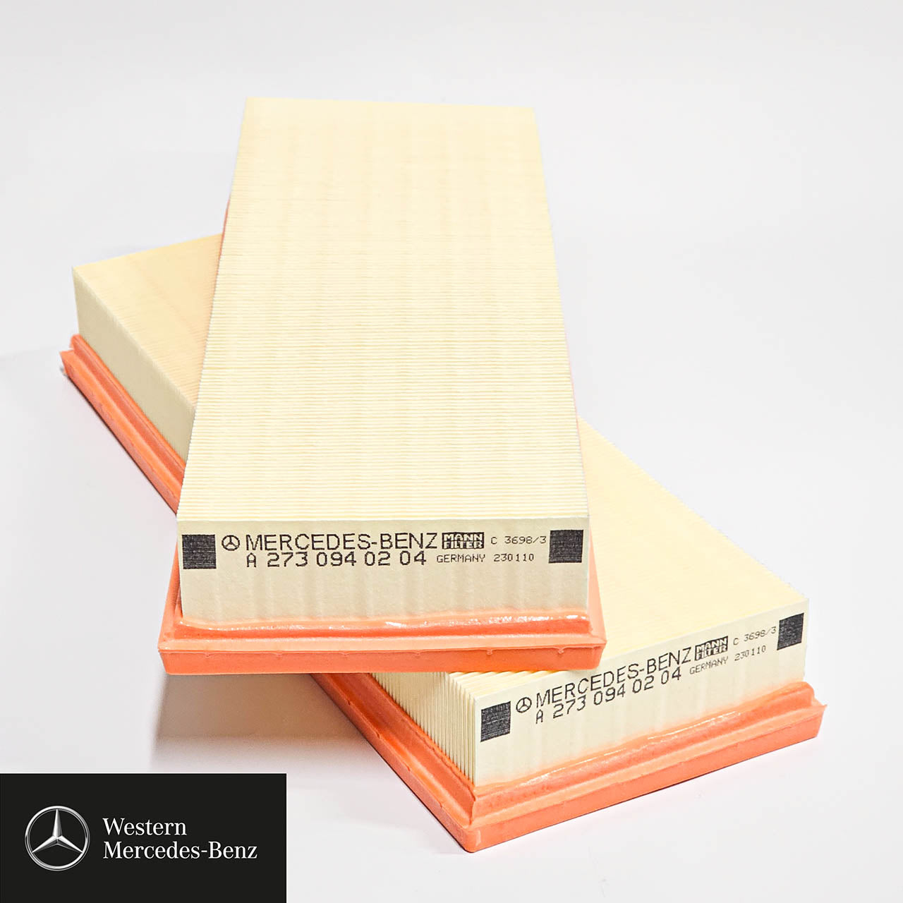 Air filter A2730940404 various models