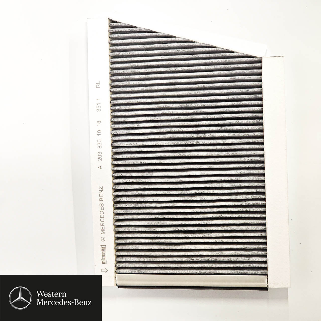 Genuine Mercedes-Benz Cabin Pollen, Combination Filter A2038301018