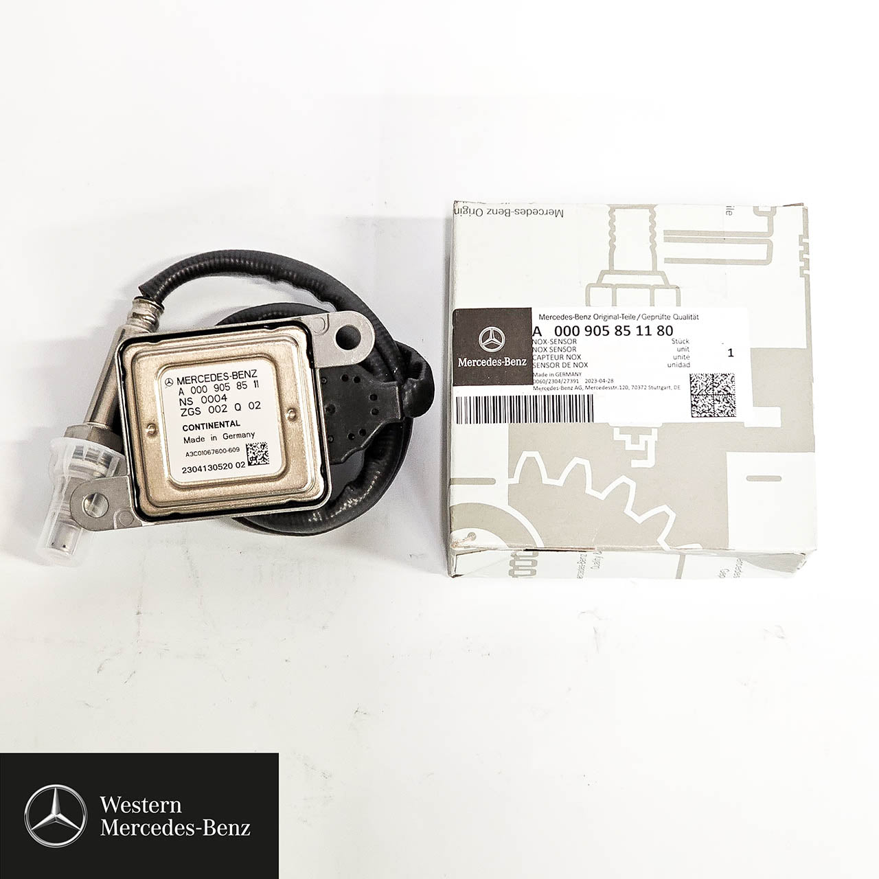 Genuine Mercedes-Benz NOx Sensor A000905851187 OM651 Diesel Engine