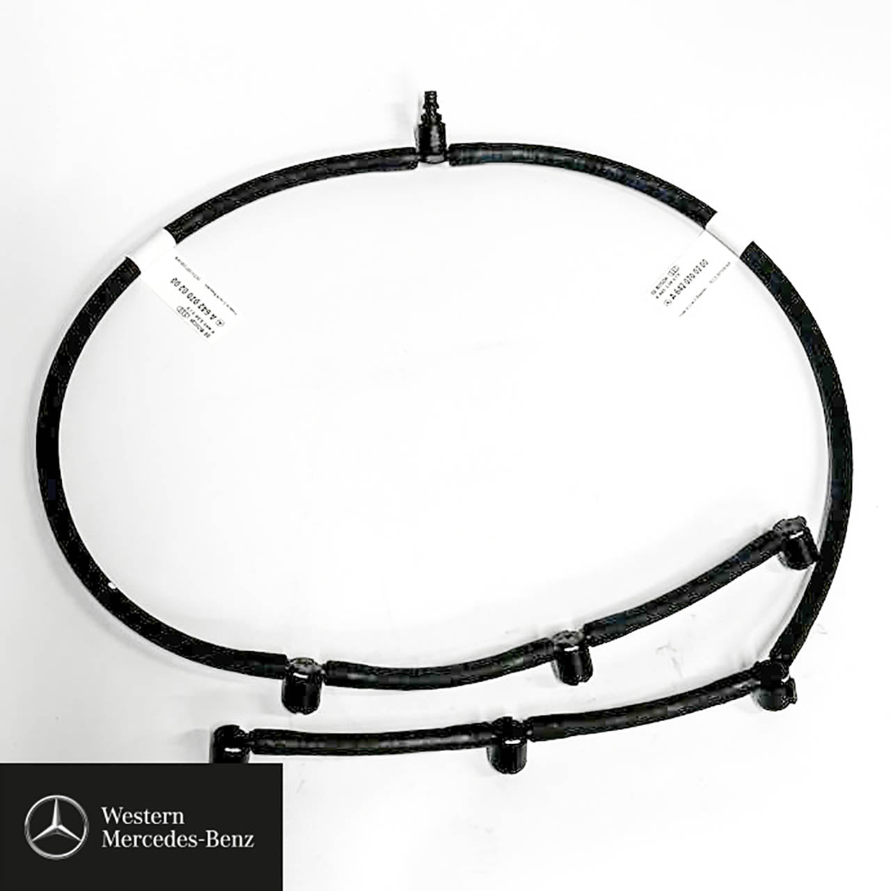 Fuel leak return pipe Line A6420700200 for OM642 diesel engine