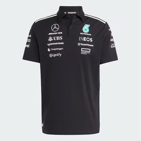 Mercedes-Benz AMG F1 Men's Team Polo Shirt