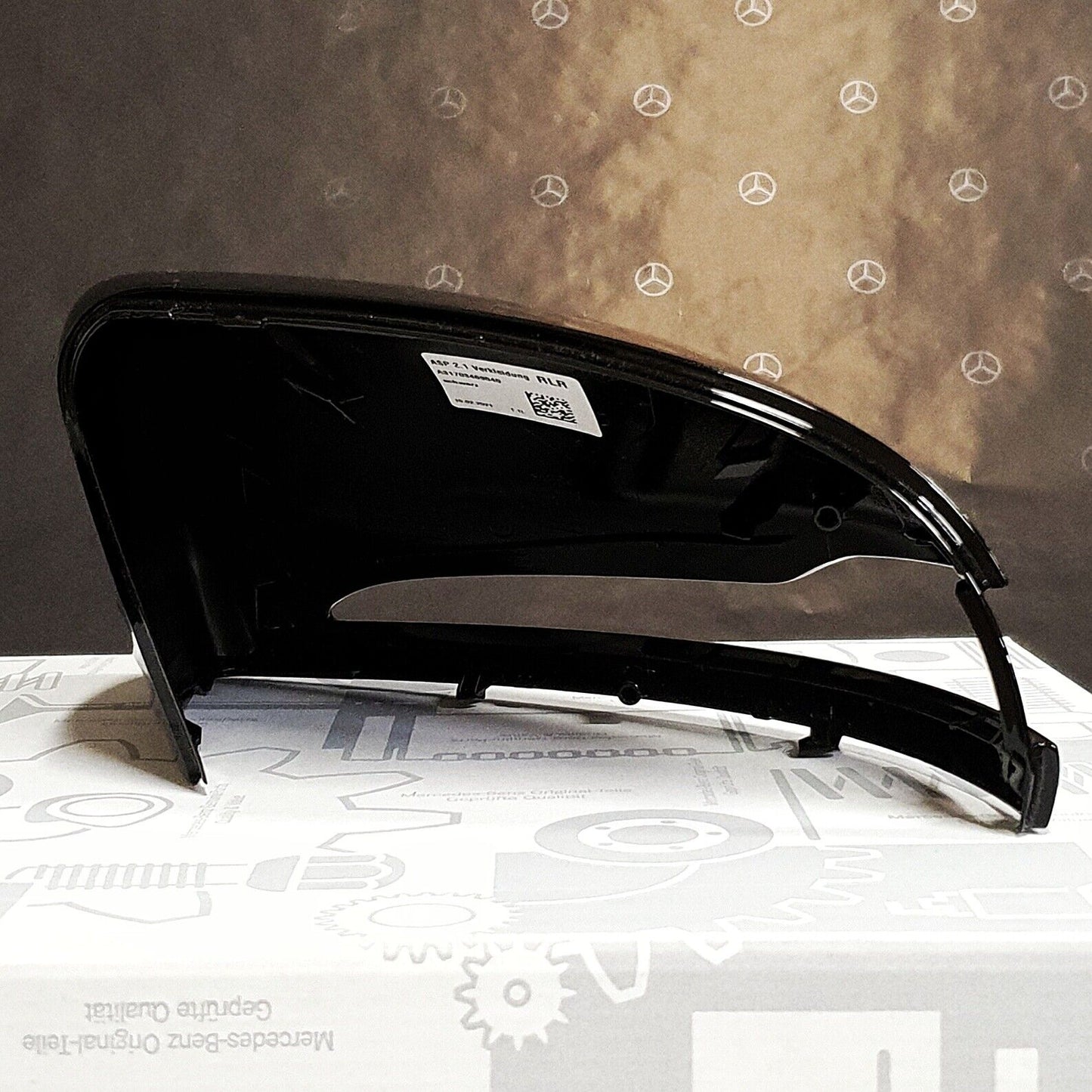 Mirror Covers for C Class w205 - Black High Gloss