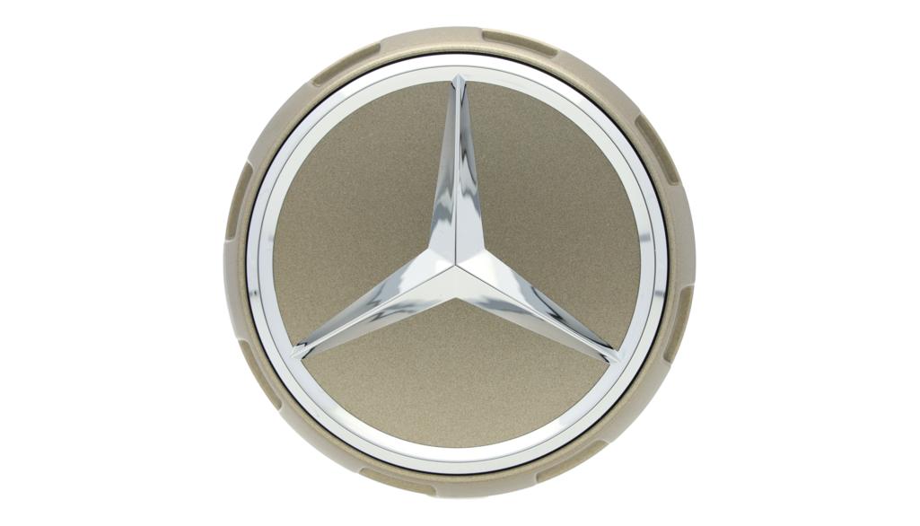 Wheel Trim Cover - AMG hub cap, gold