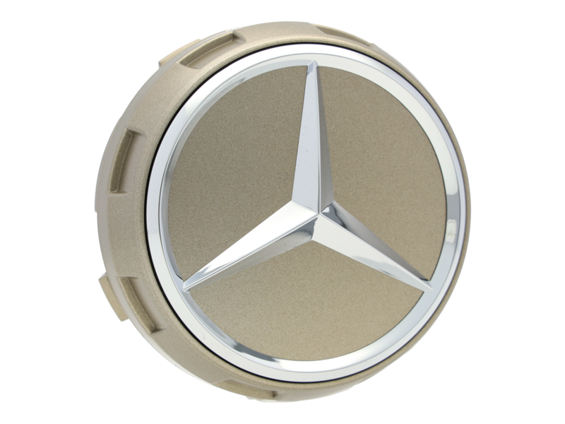 Genuine Mercedes-Benz Wheel Trim Cover - AMG Hub Cap, Gold