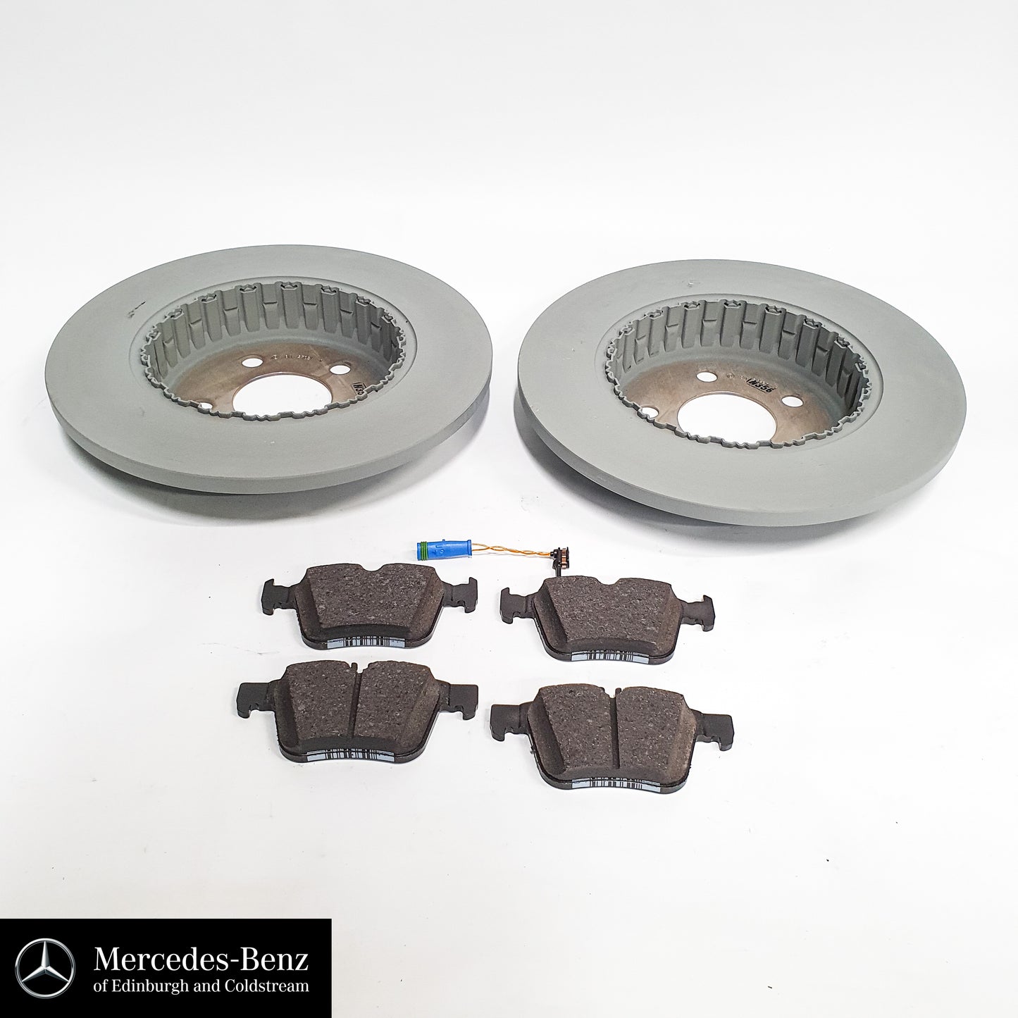Genuine Mercedes-Benz Brake Discs, Pads & Wear Sensor REAR C Class 205