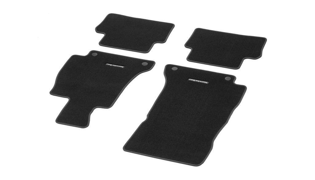 Genuine Mercedes-Benz Velour Floor Mats CLASSIC, Set, 4-Piece E Class 213, CLS 257 Model Series