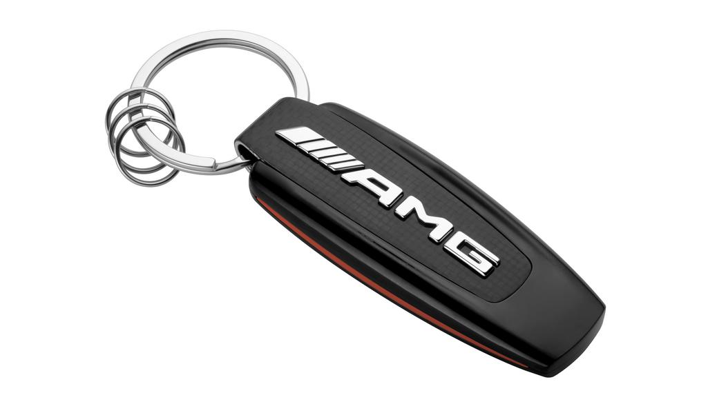 Genuine Mercedes-Benz AMG Key Ring, Typo – Mercedes Genuine Parts