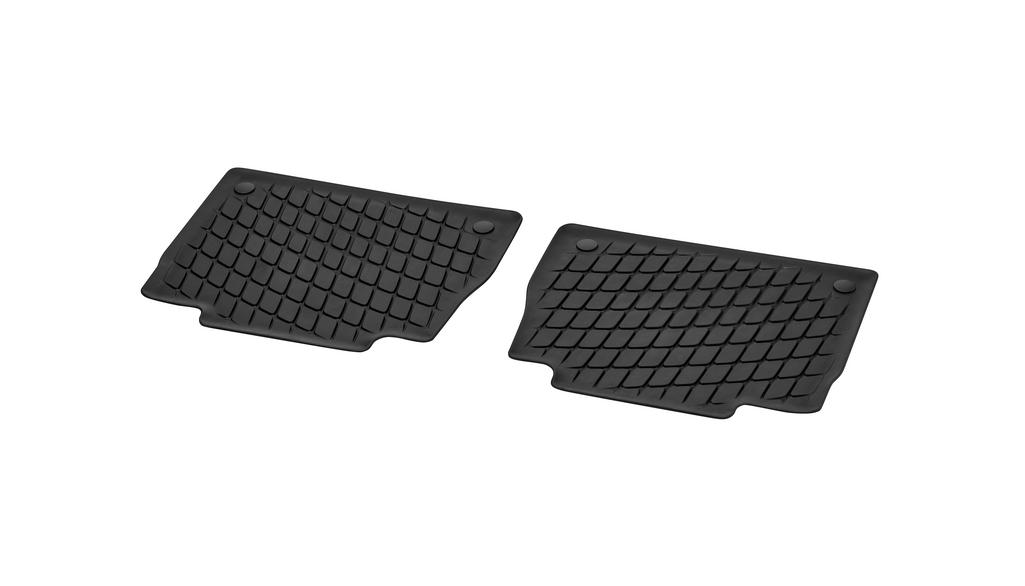 Genuine Mercedes-Benz All-Season GLE Floor Mats Dynamic Squares, Rear, 2-Piece
