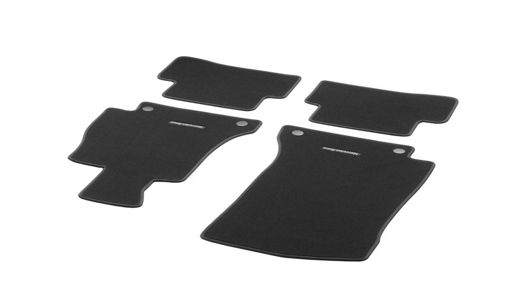 Genuine Mercedes-Benz Velour Floor Mats CLASSIC, 4-Piece C-Class 205 Model