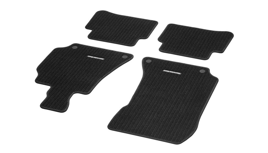 Genuine Mercedes-Benz Floor Mats, CLASSIC, Set, 4-Piece CLS, E-Class
