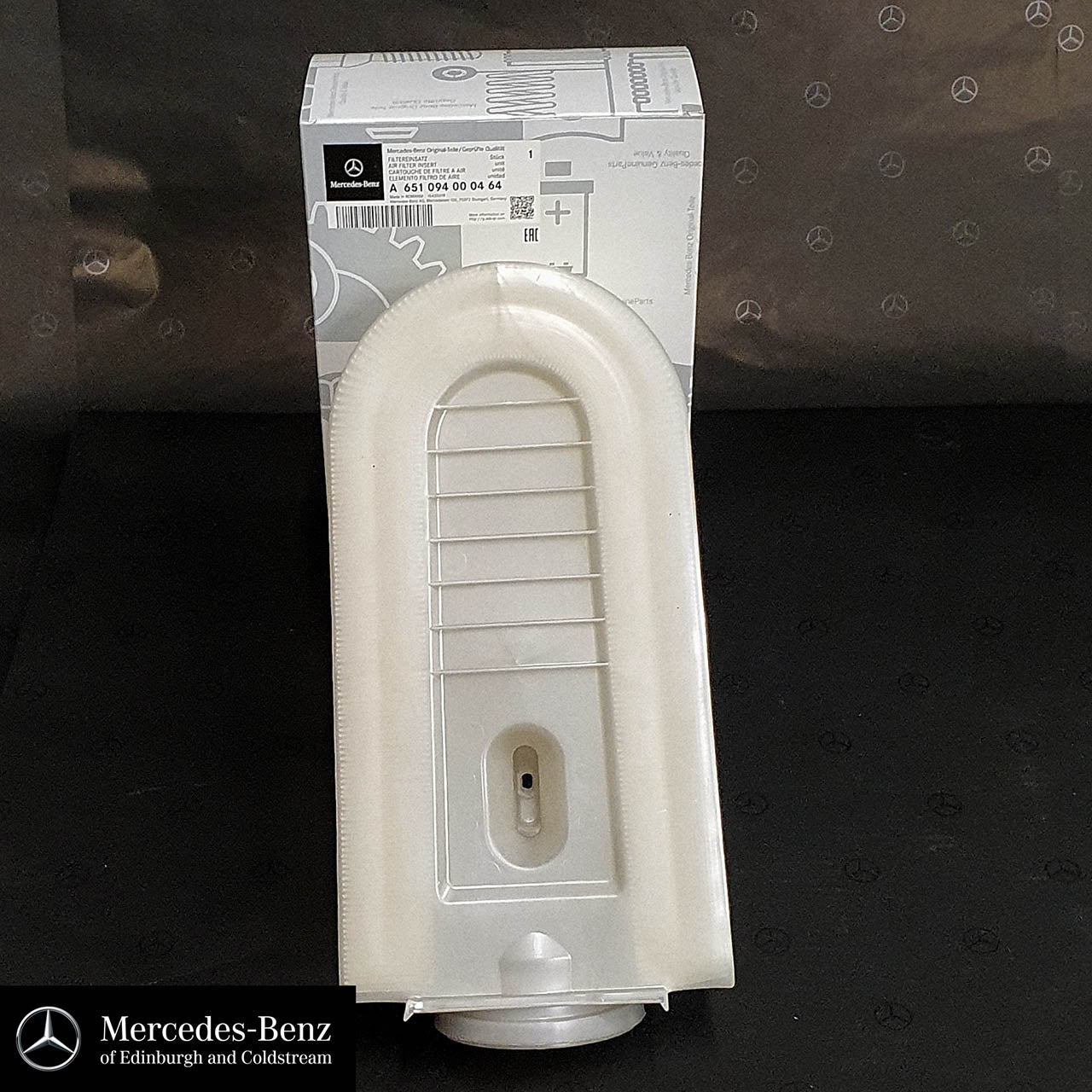 Genuine Mercedes Air Filter OM651 Diesel Engine C Class, E Class, CLS