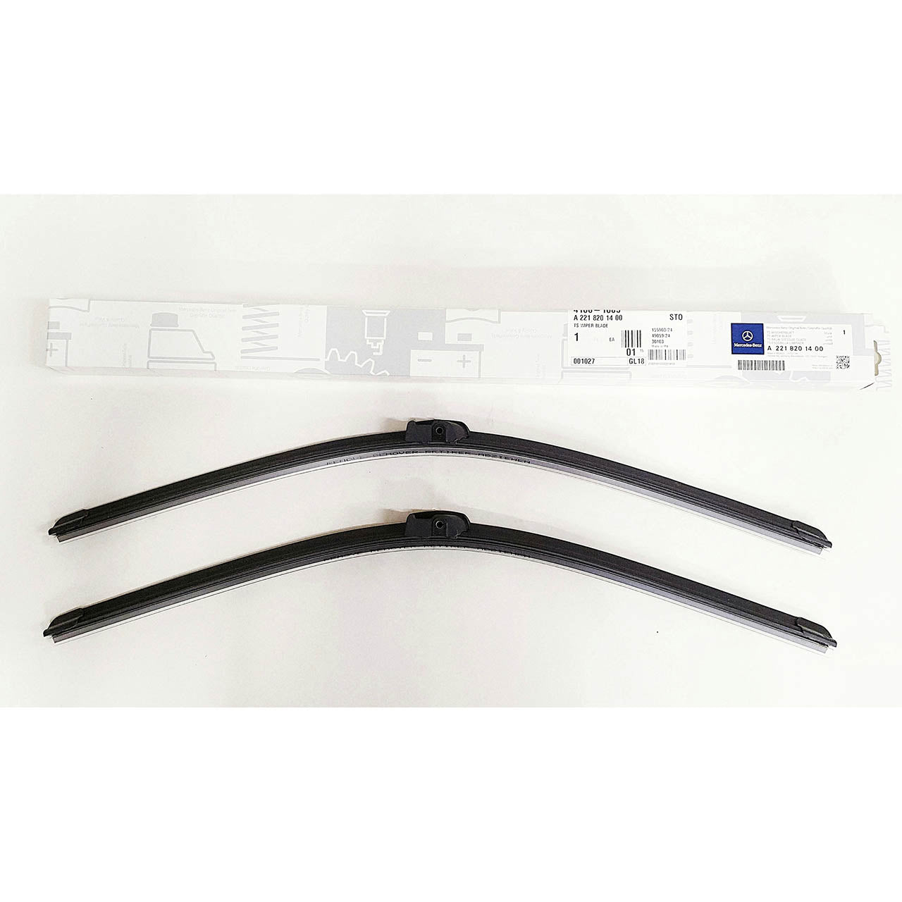 Genuine Mercedes-Benz S Class 221 Models Front Wiper Blades
