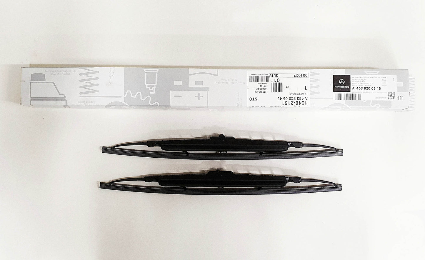 Genuine Mercedes-Benz G Class Front Wiper Blades For 461 & 463 Models