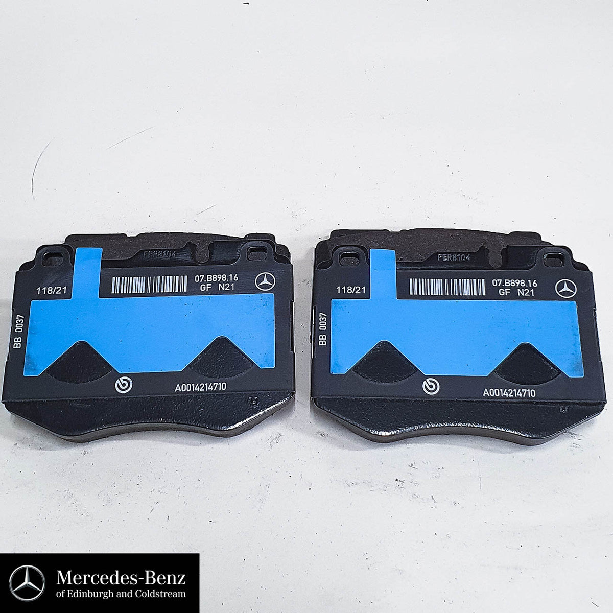 Genuine Mercedes Front Brake Pads C Class E Class models with Sports Brake Package