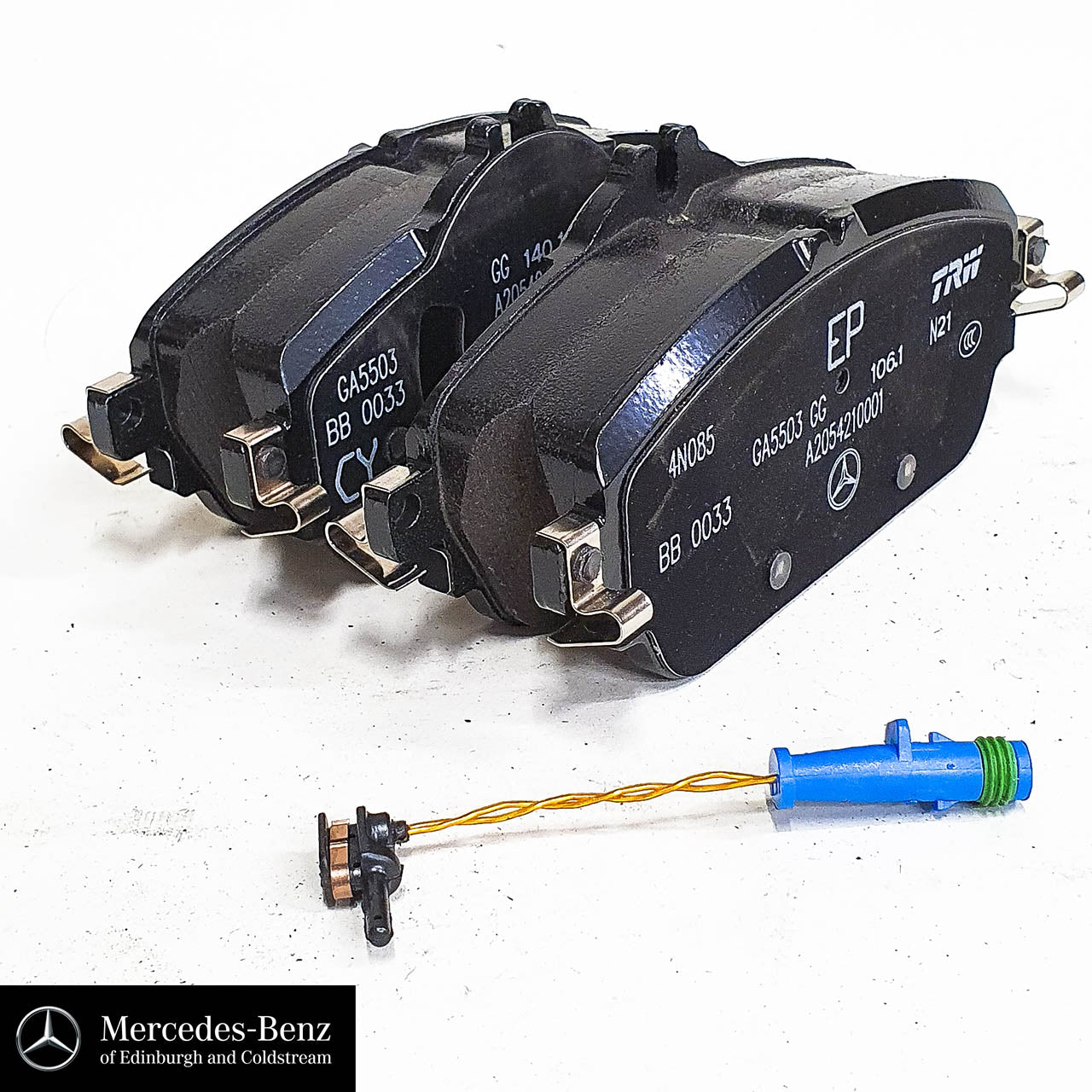 Genuine Mercedes-Benz Front Brake Pads E Class W213 Models, C Class W205 model