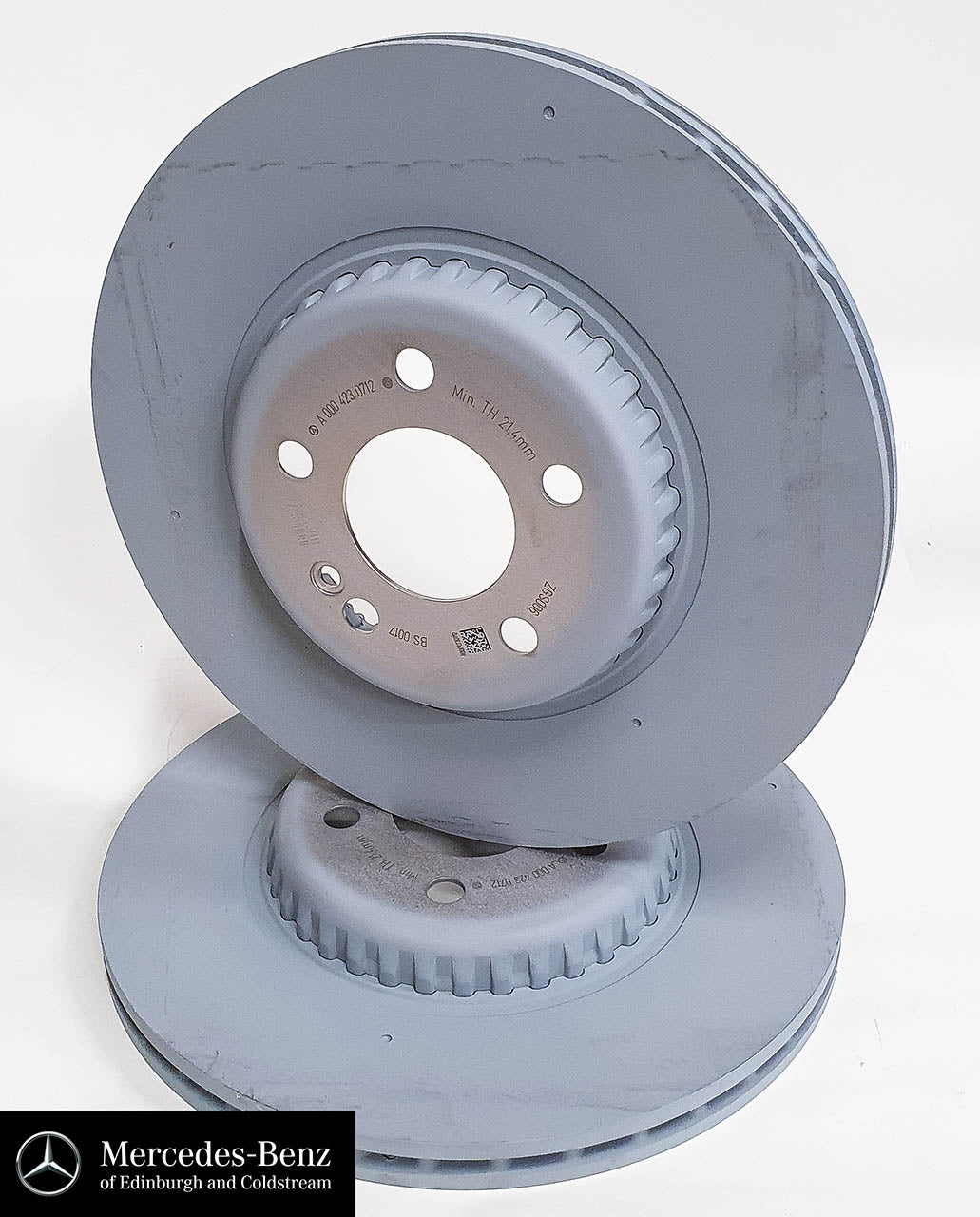 Genuine Mercedes-Benz Compound Light Brake Discs REAR Selected E Class C Class GLC