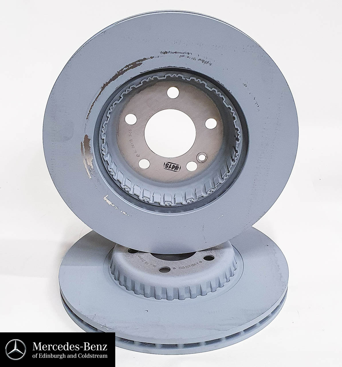 Genuine Mercedes-Benz Compound Light Brake Discs REAR Selected E Class C Class GLC