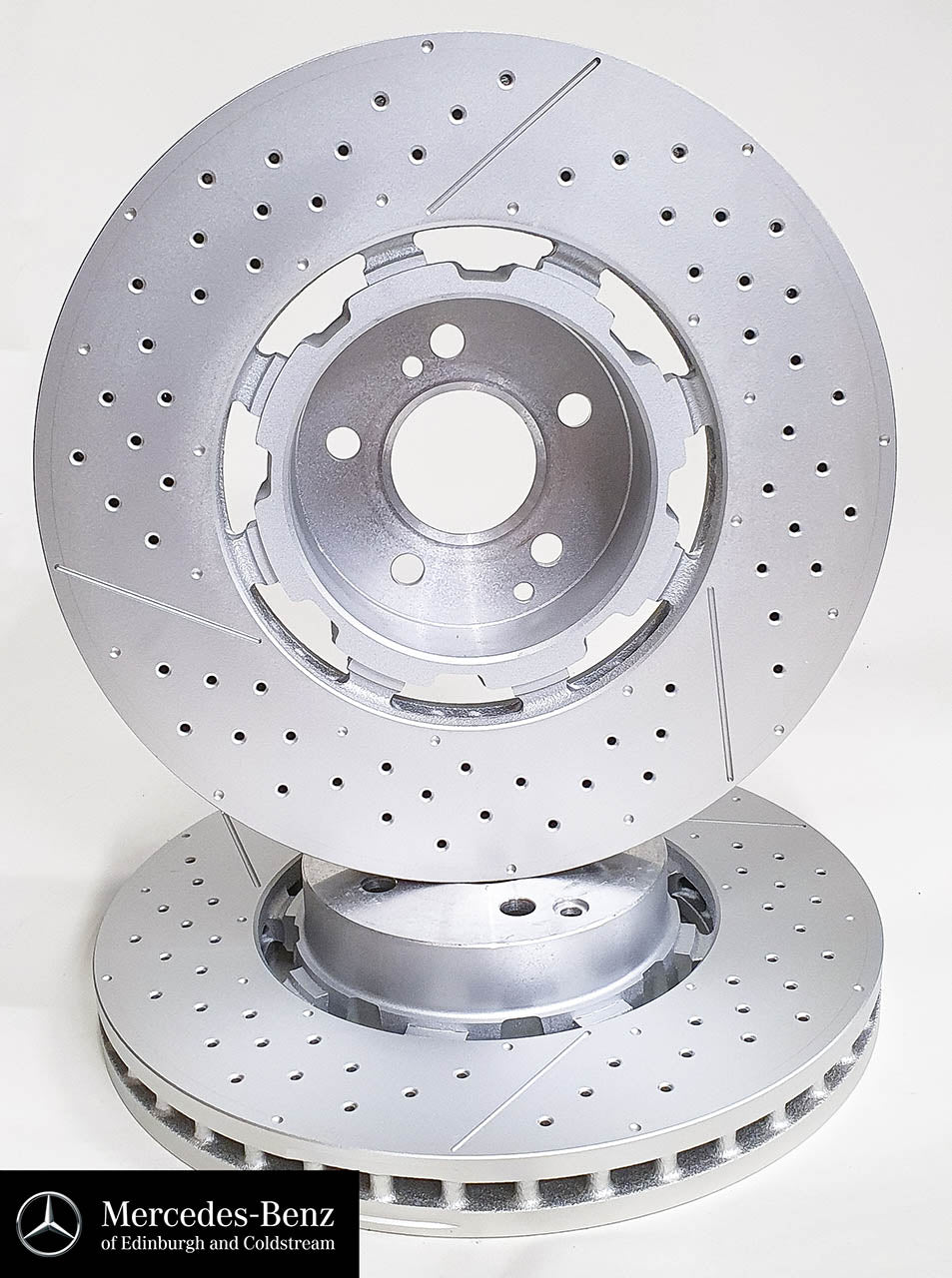 Genuine Mercedes-Benz AMG Front Brake Discs Set Of 2