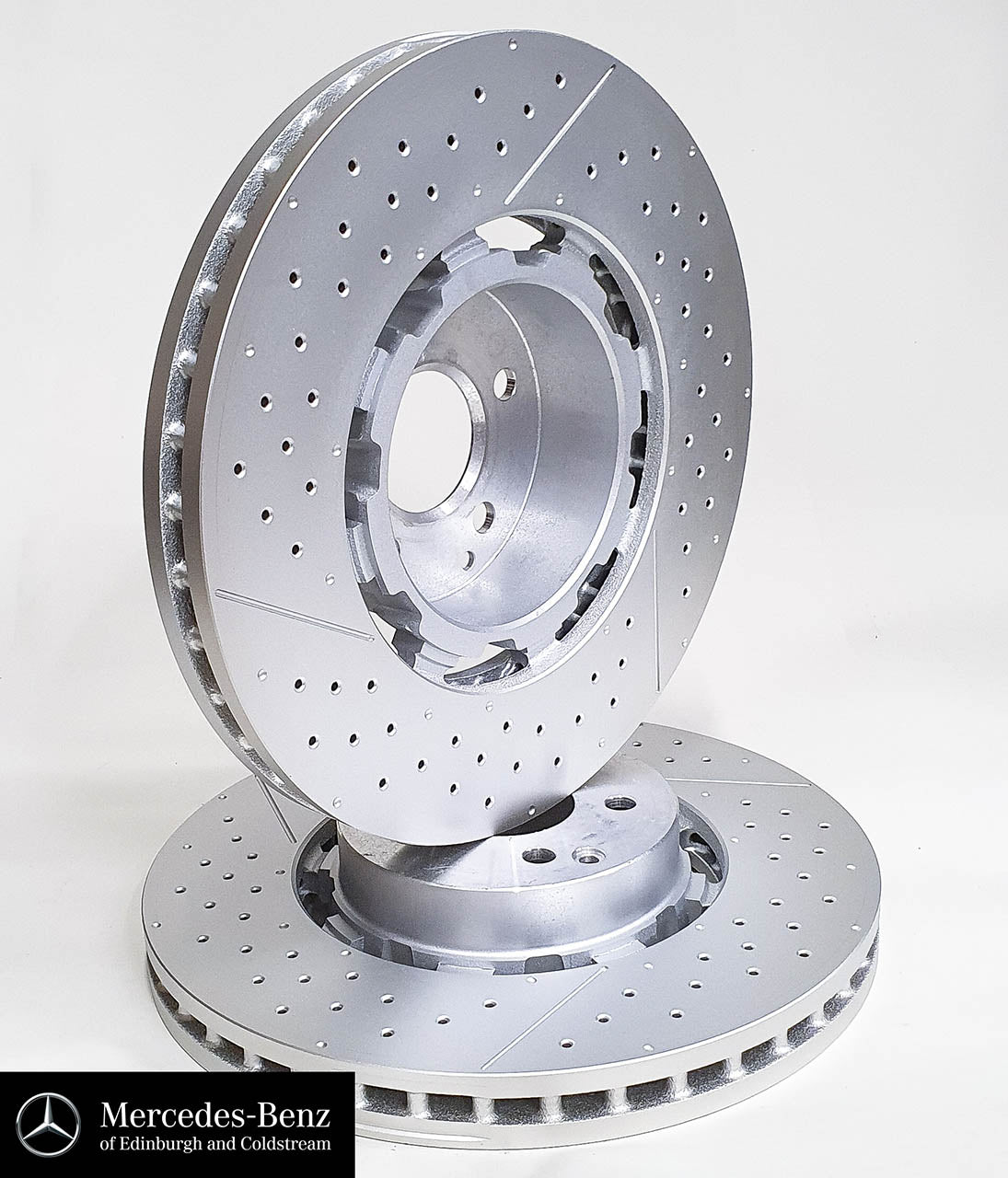 Genuine Mercedes-Benz AMG Front Brake Discs Set Of 2