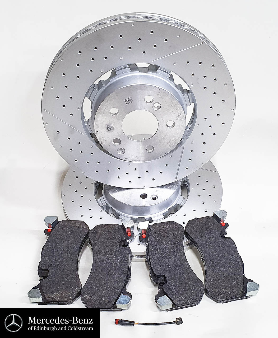 Genuine Mercedes-Benz AMG front brake discs & pads set of 2