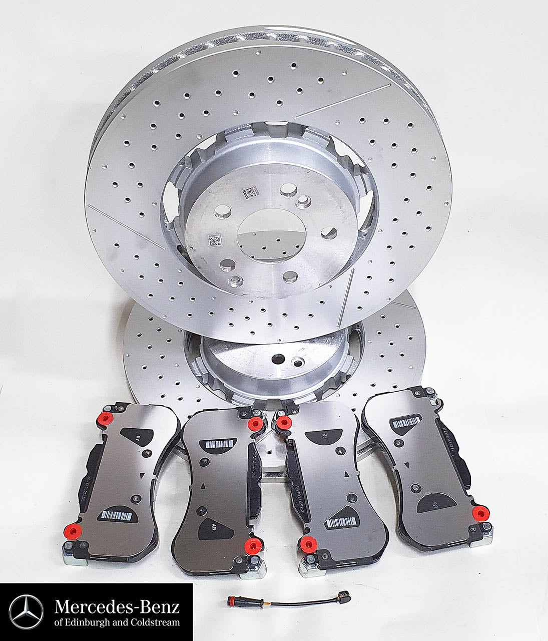 Genuine Mercedes-Benz AMG front brake discs & pads set of 2