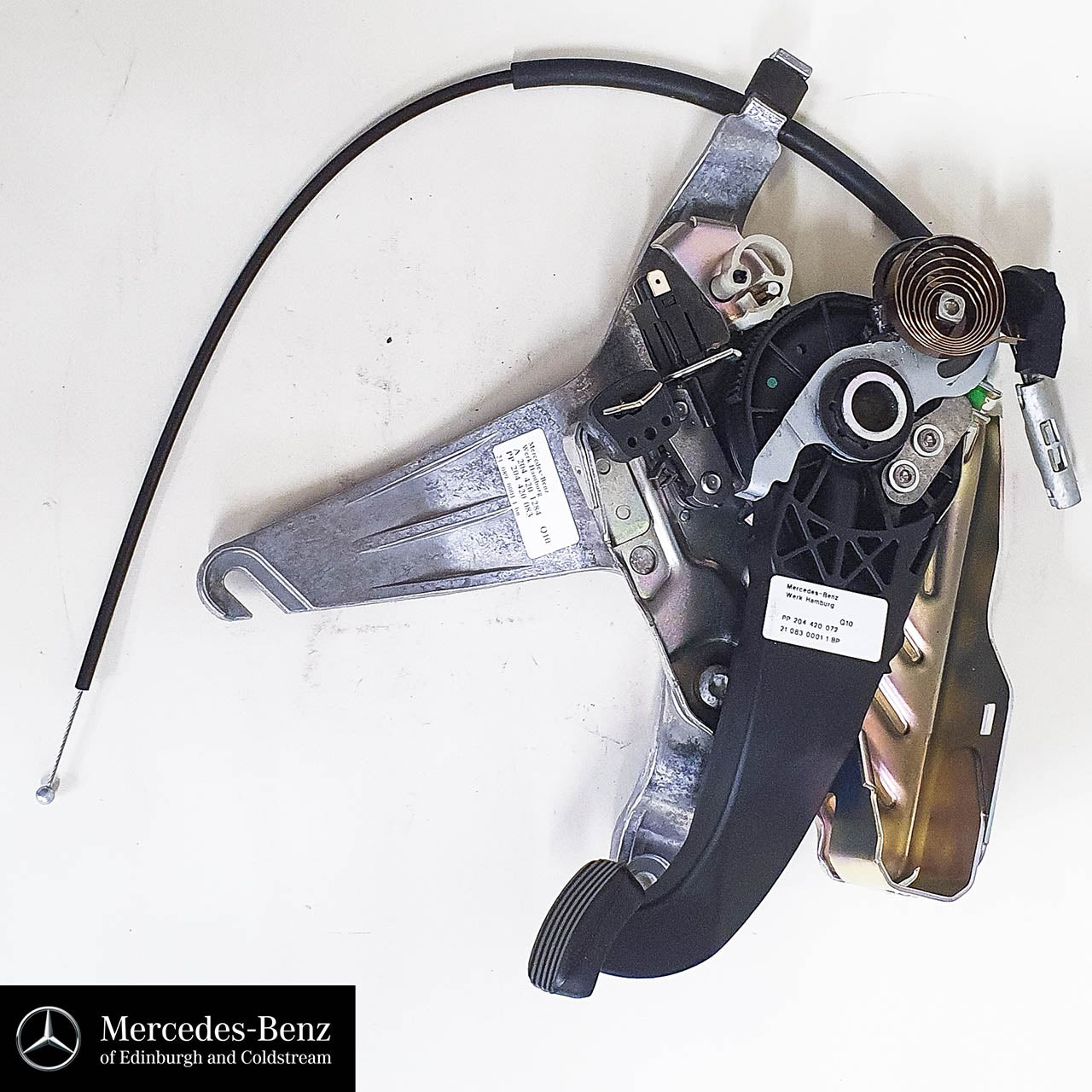 Genuine Mercedes-Benz W204 C Class and C207 E Class foot brake Pedal A –  Mercedes Genuine Parts