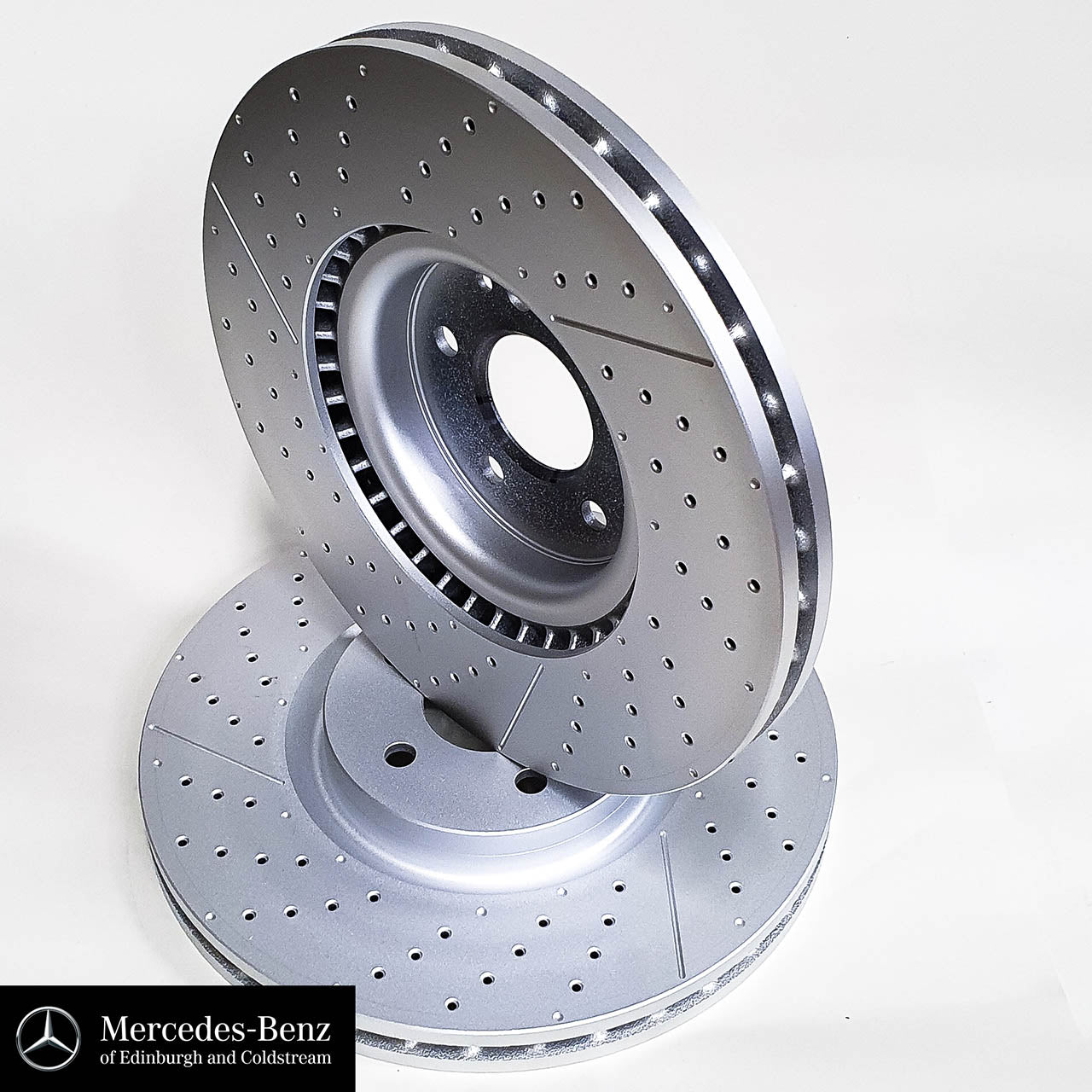 Genuine Mercedes-Benz Front Brake Discs set - A45 A Class, CLA, GLA AMG