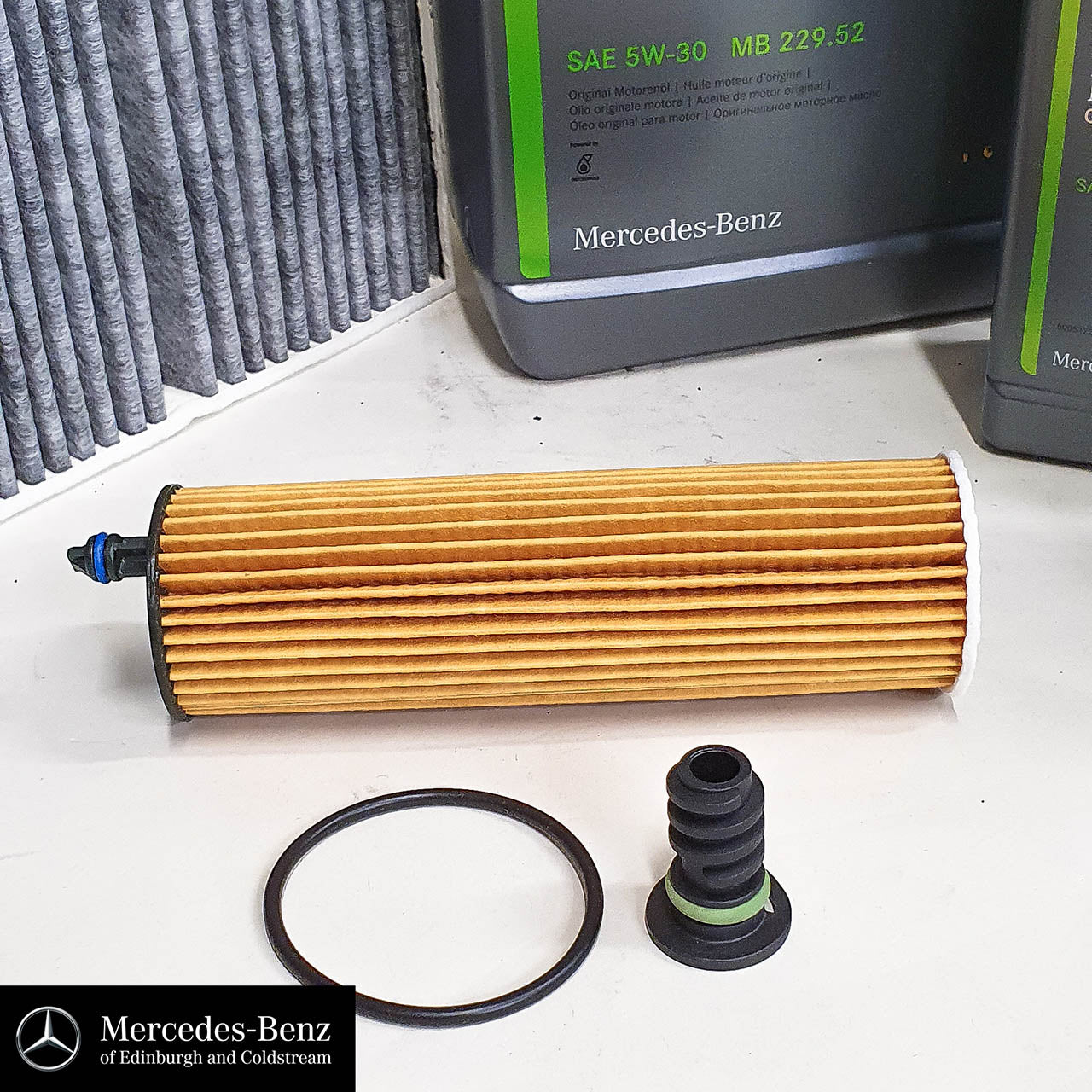 Genuine Mercedes Service Kit E Class w213 OM654 DIESEL engine oil and filters - service kit
