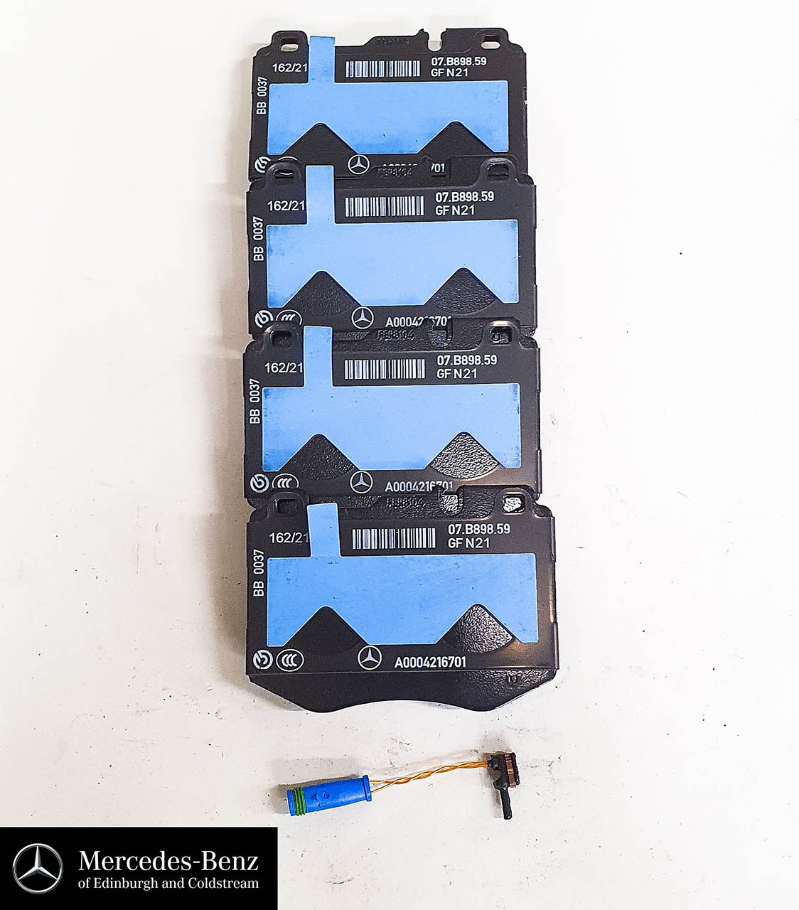Genuine Mercedes-Benz Front Brake Pads C Class, E Class With AMG Sport Brake Package