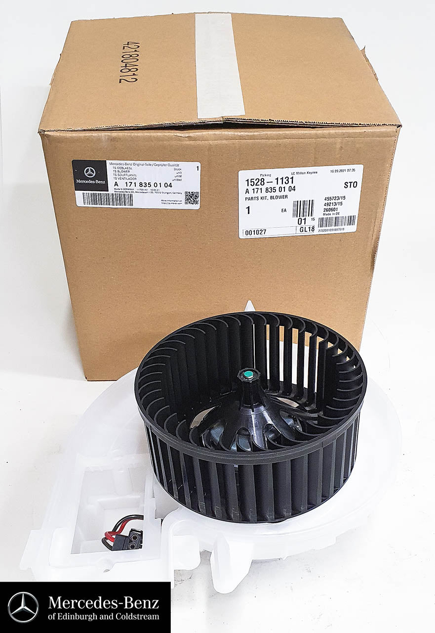 Genuine Mercedes-Benz Heater Motor Blower Unit Fan