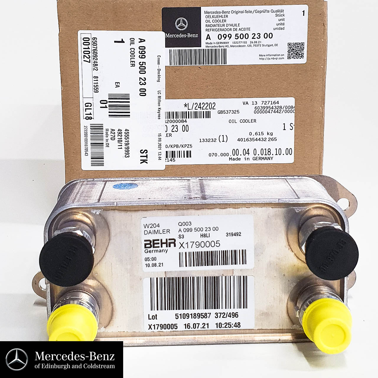 Genuine Mercedes-Benz Gearbox Oil Cooler Various Models
