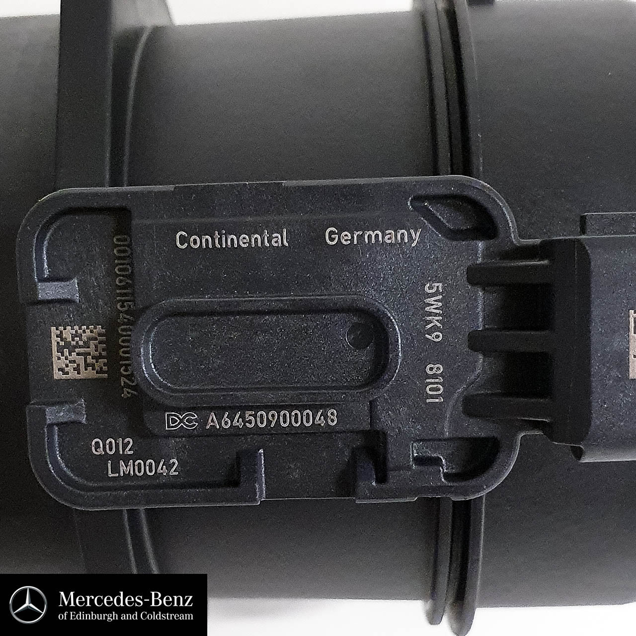 Genuine Mercedes-Benz mass air flow sensor