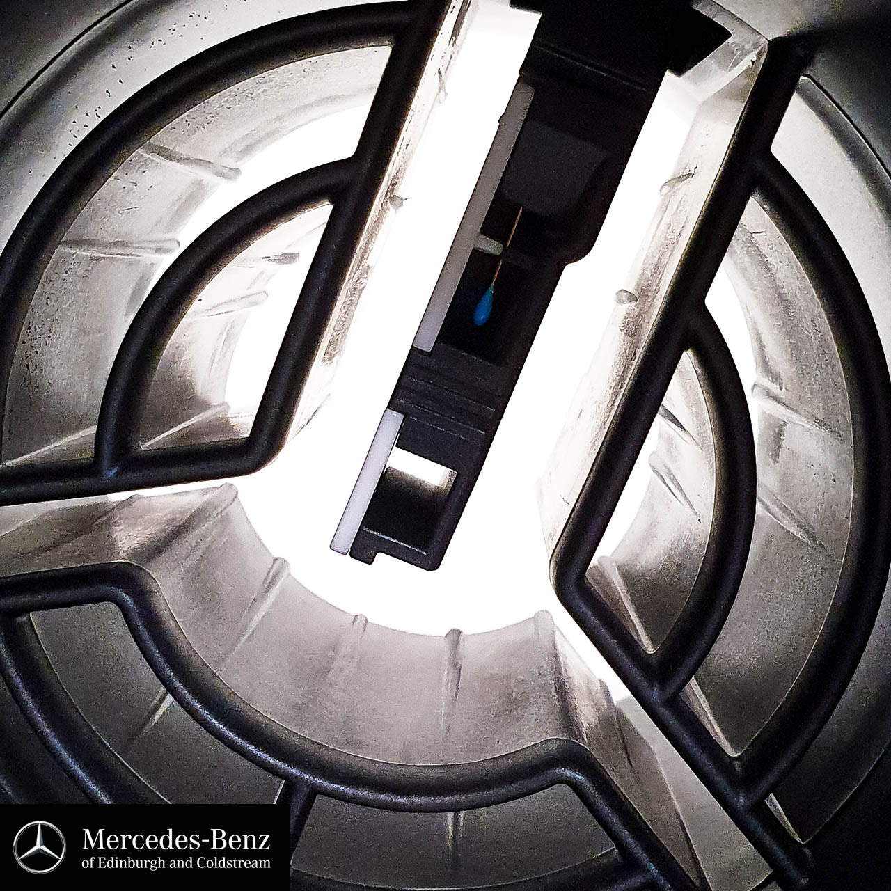 Genuine Mercedes-Benz mass air flow sensor