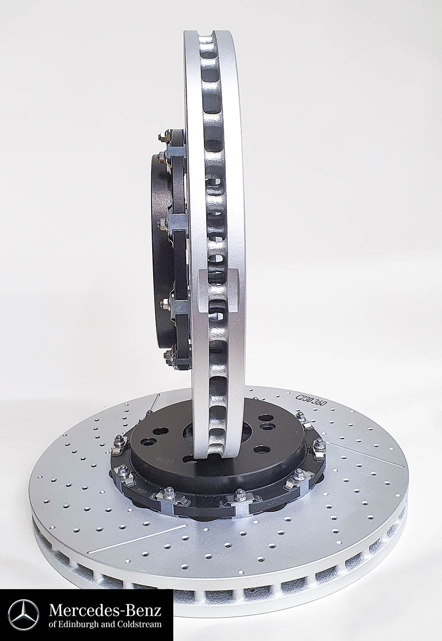 Genuine Mercedes-Benz AMG Floating Front Brake Discs Set Of 2