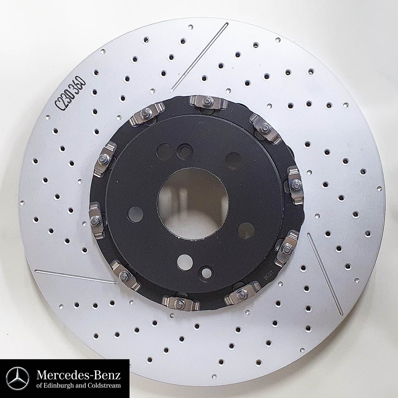 Genuine Mercedes-Benz AMG Floating Front Brake Discs Set Of 2