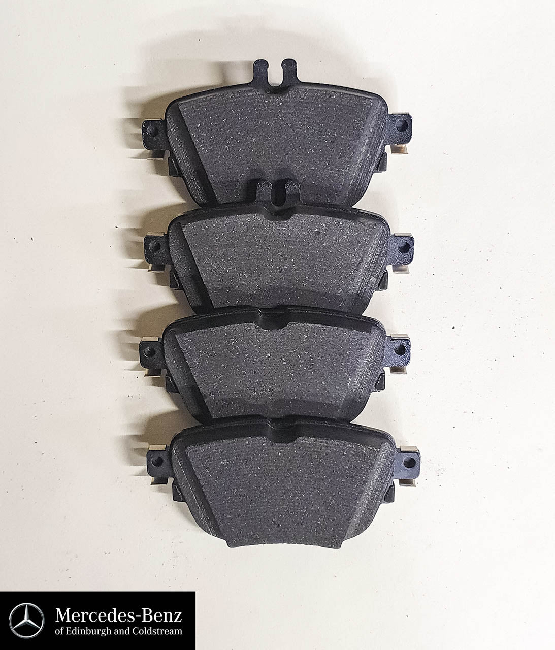 Genuine Mercedes-Benz brake pads and wear sensor - Rear - E Class W213 C238 C257