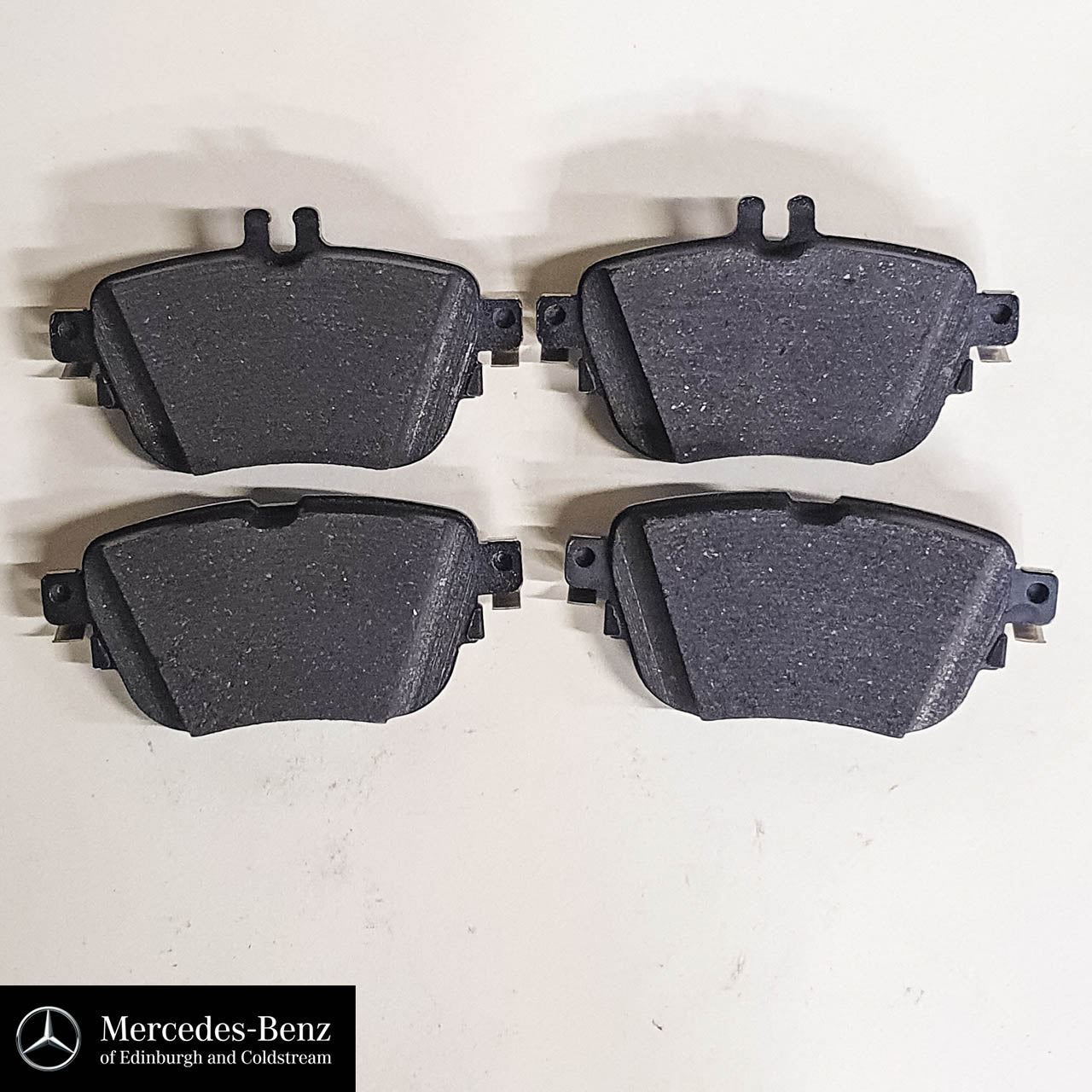 Genuine Mercedes-Benz brake pads and wear sensor - Rear - E Class W213 C238 C257