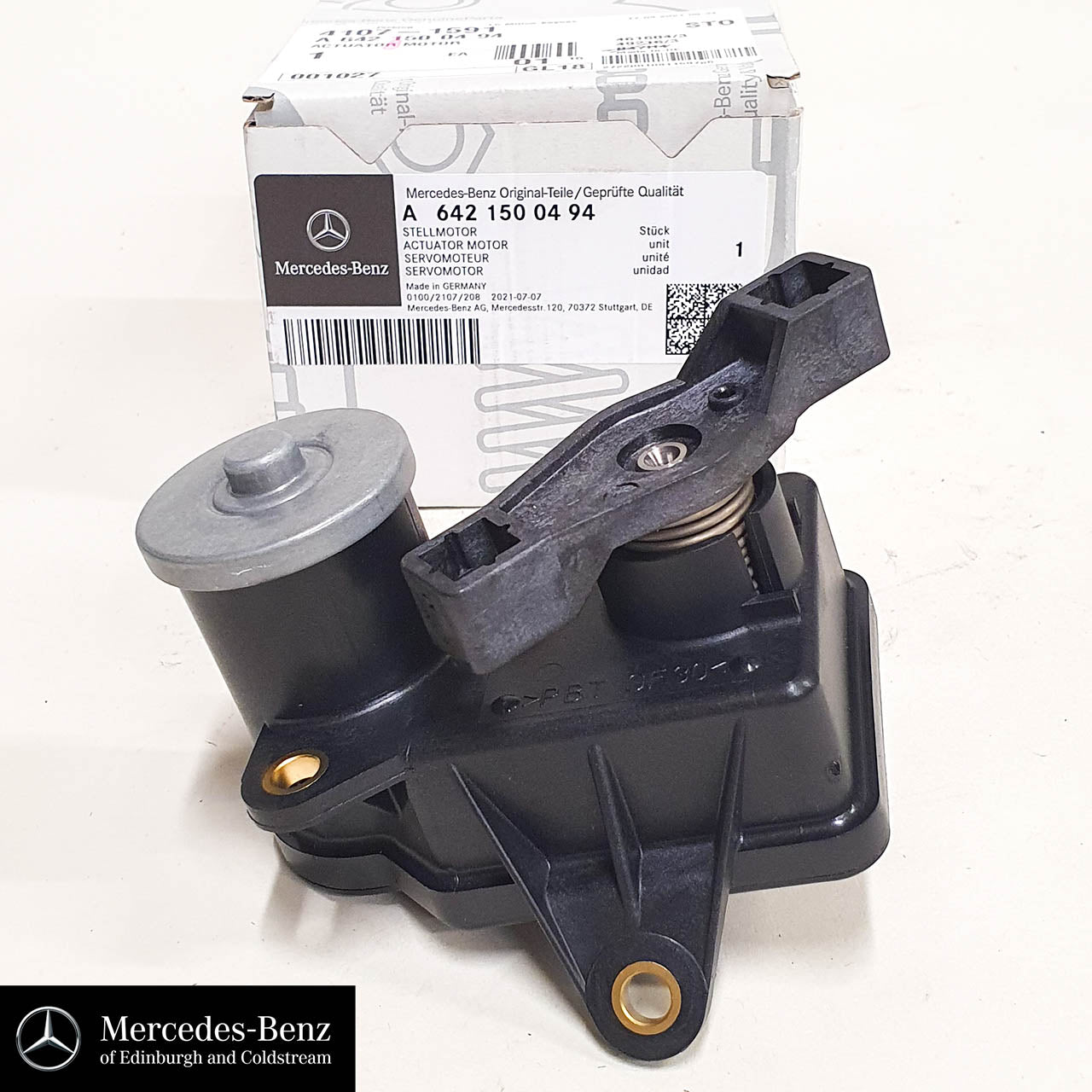 Genuine Mercedes-Benz Inlet Port Shut Off actuator motor Mercedes OM642 Engines