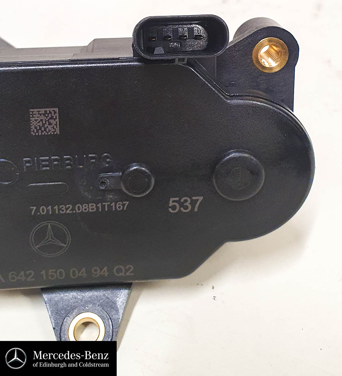 Genuine Mercedes-Benz Inlet Port Shut Off actuator motor Mercedes OM642 Engines