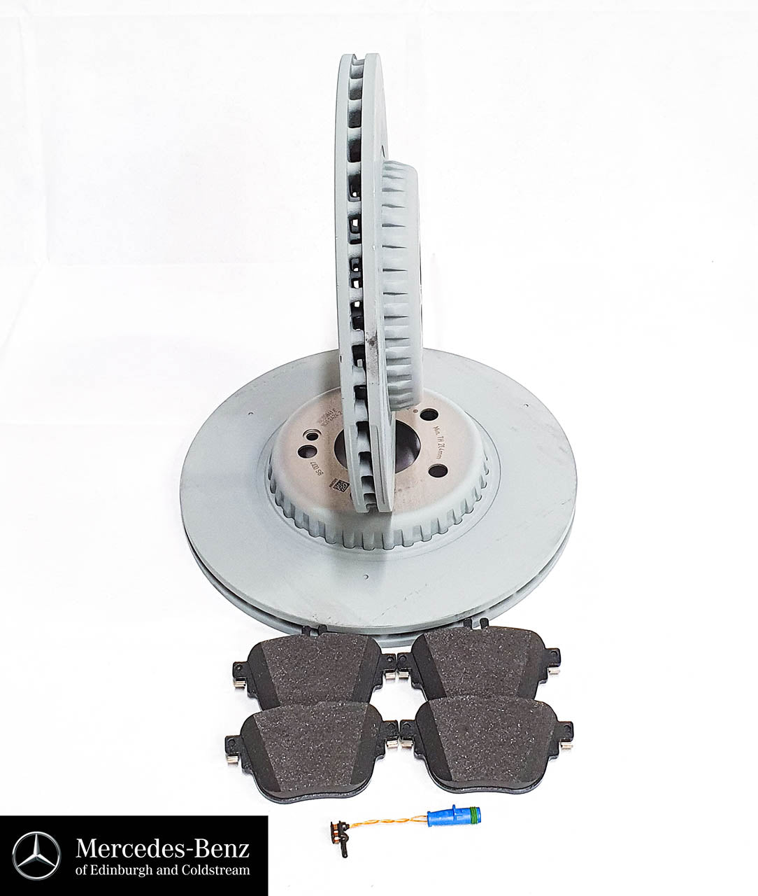 Genuine Mercedes-Benz Compound Light Brake Discs & Pads - REAR - Selected E Class C Class