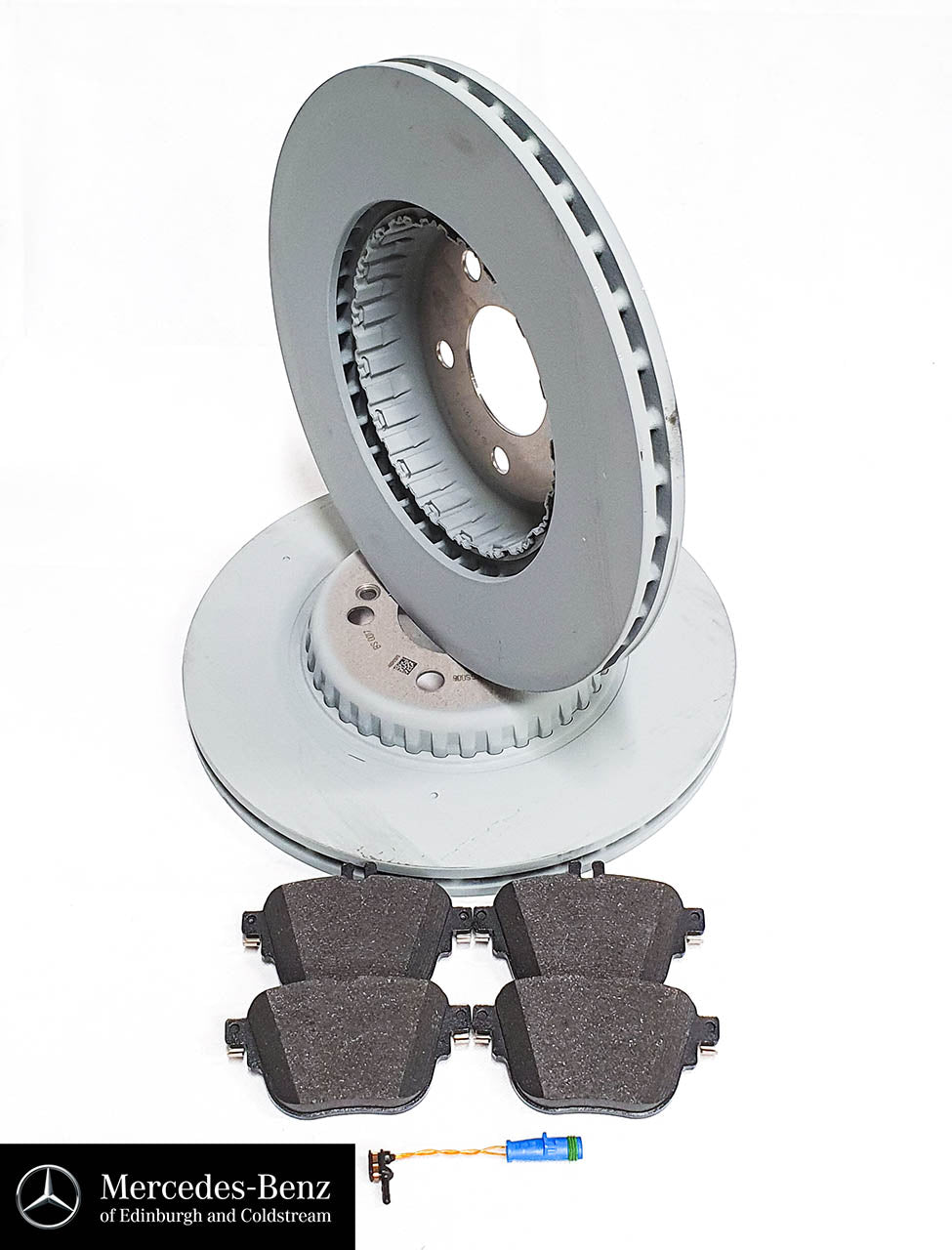 Genuine Mercedes-Benz Compound Light Brake Discs & Pads - REAR - Selected E Class C Class