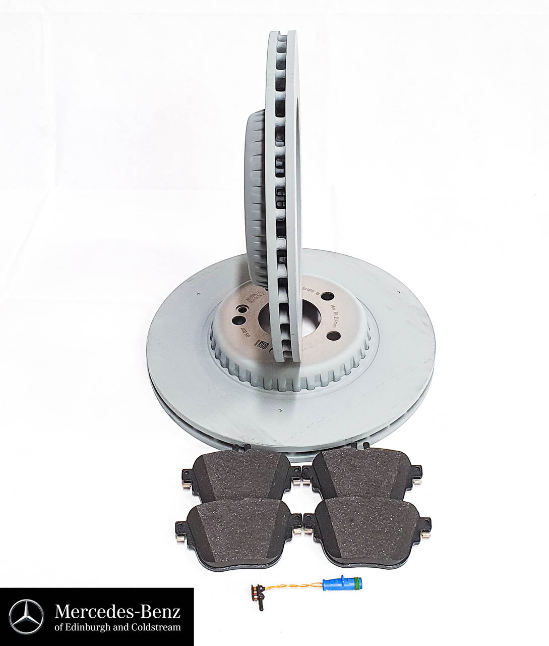 Genuine Mercedes-Benz Compound Light Brake Discs & Pads - REAR - Selected E Class C Class