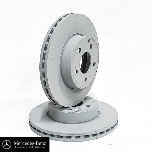 Genuine Mercedes-Benz Brake Disc Set - Front - E Class 212 Models